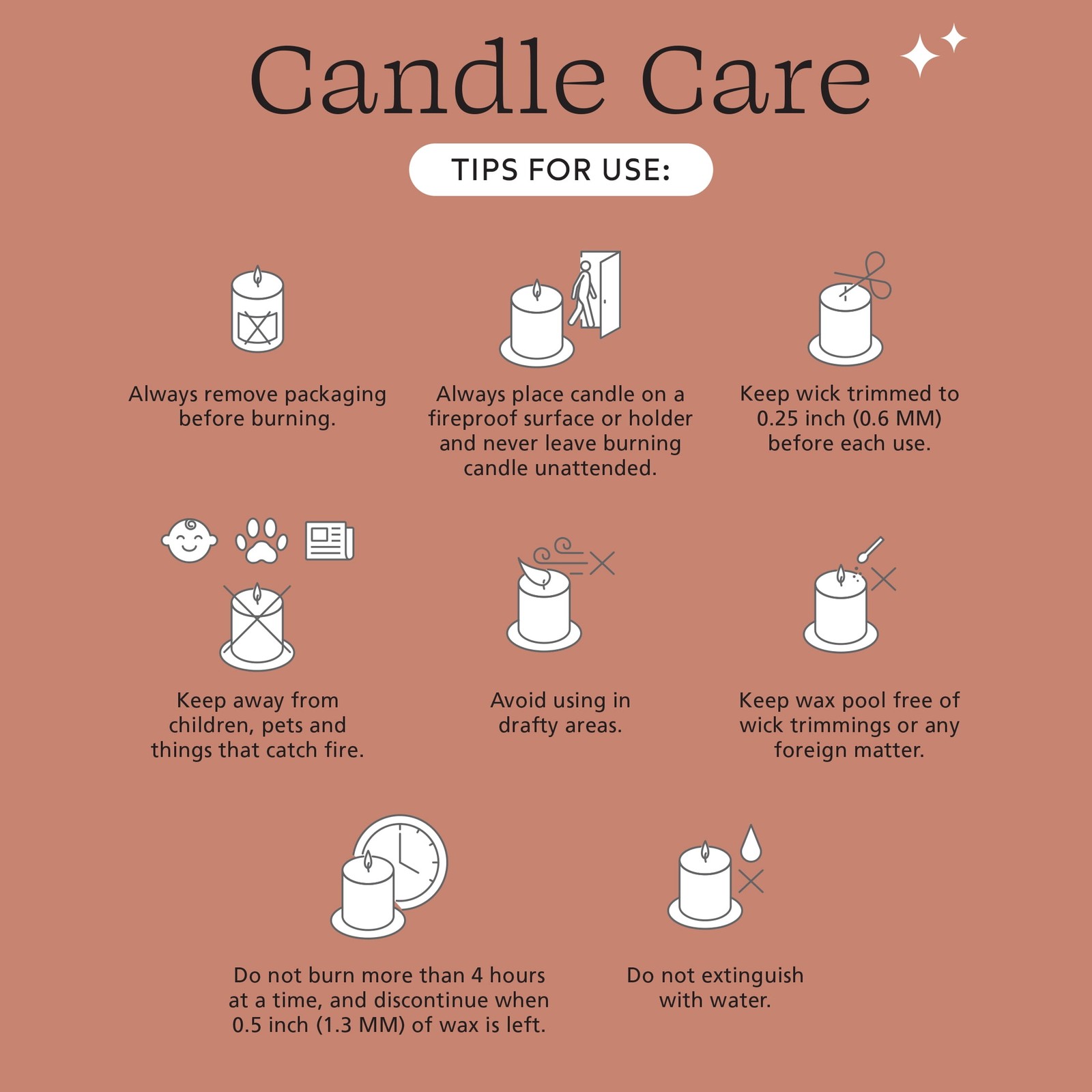 3-Wick Glass Jar Candle, 11.5 oz