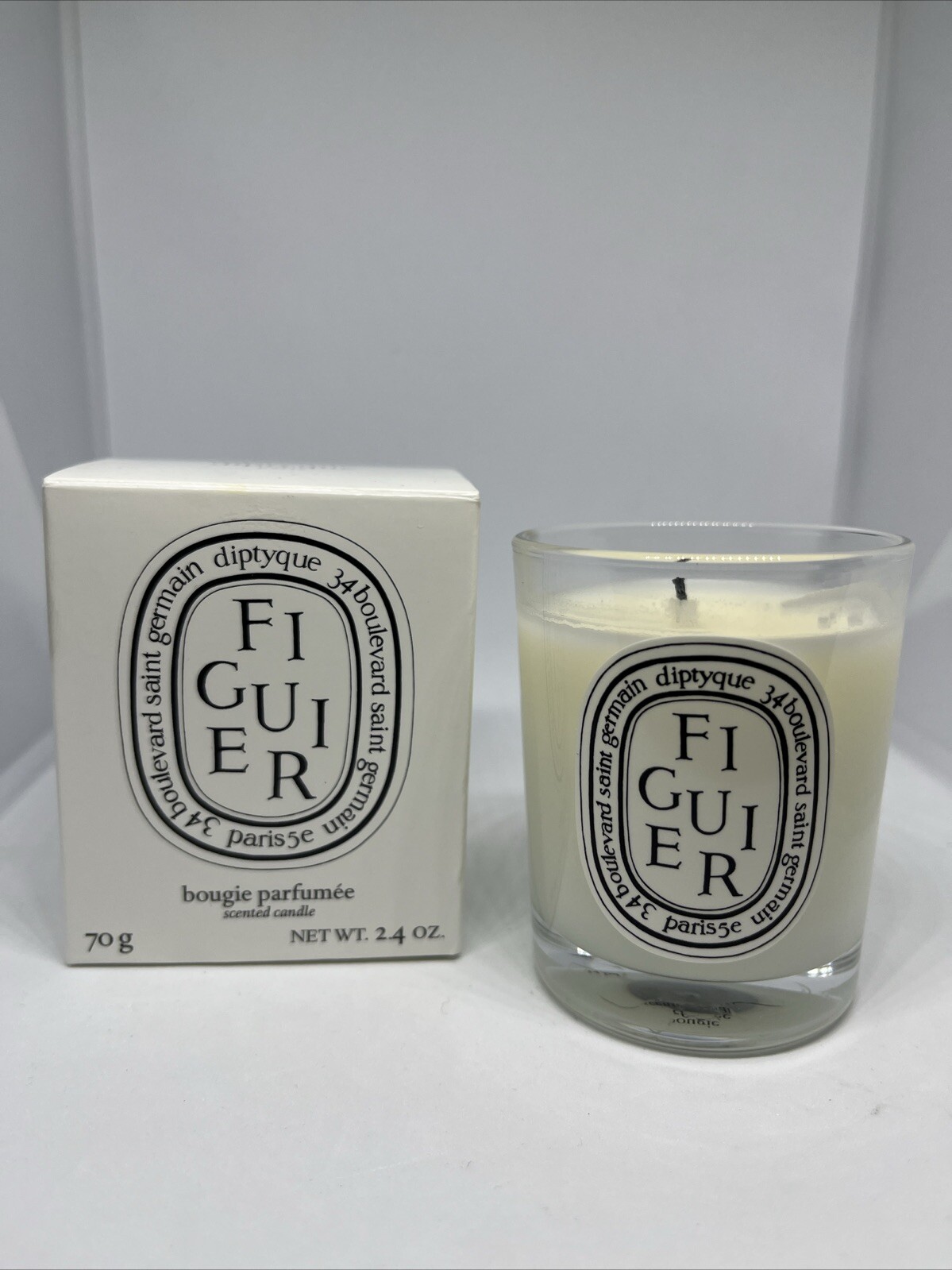 Diptyque Figuier Scented Candle 2.4oz Used