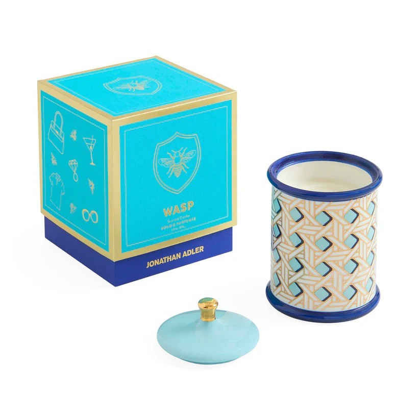 RARE NWT 100% Authentic Jonathan Adler Gilded Wasp Scented Candle Luxury Premier