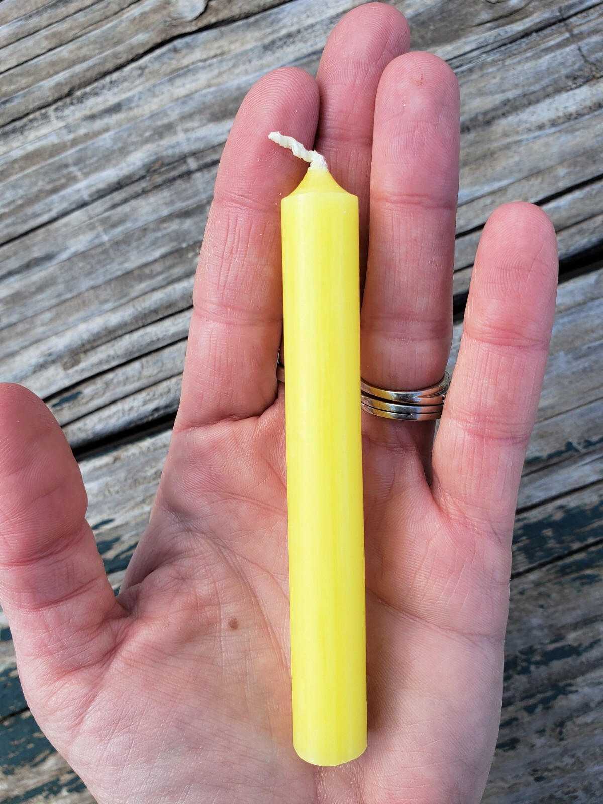 Pack of 10, 4 inch Chime Candles, 10 Color Pack, 1/2 in diameter
