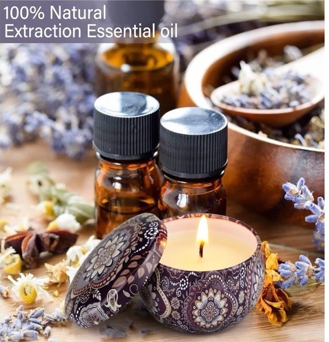 Scented Candles Gift Set,12 Pack Candles for Home Scented, 300 Hour Long Lasting