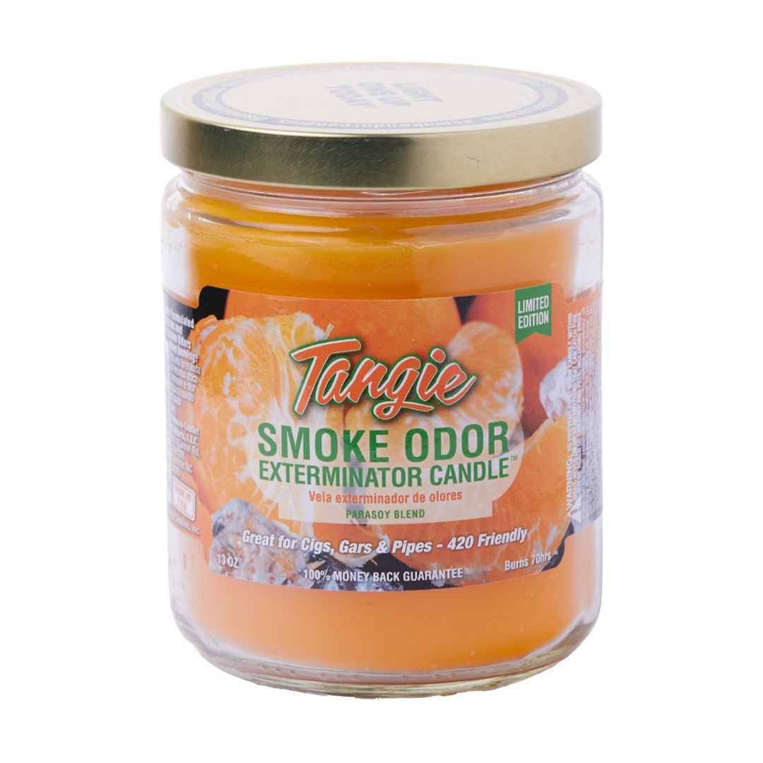 Smoke Odor Exterminator Tangie Long Burn Cozy Air Freshener Jar Candle – 13 Oz