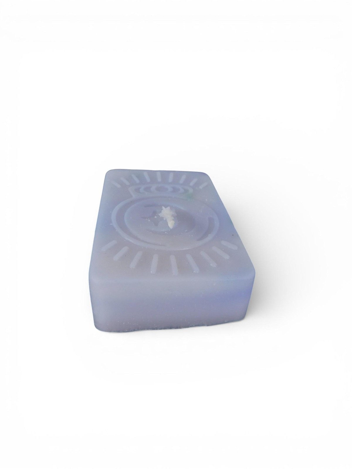 Handmade Rectangular Moon Symbol Candle Single Wick Wax Block Mystic Altar Decor