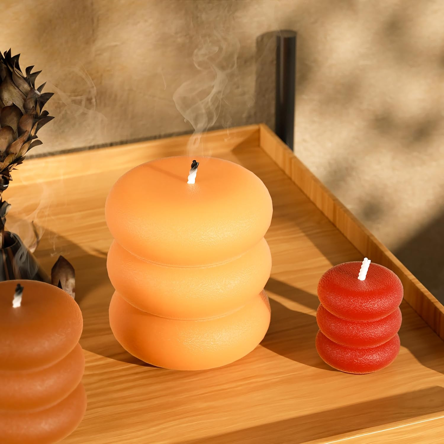 3 Pack round Cylinder Multiple Size Cylinder Candle & Resin Mold – Resin Casting