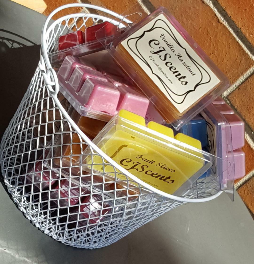 6 Cube SOY Blend Wax Tarts Melts Chunks Scent CHOOSE SCENTS Maximum Scent