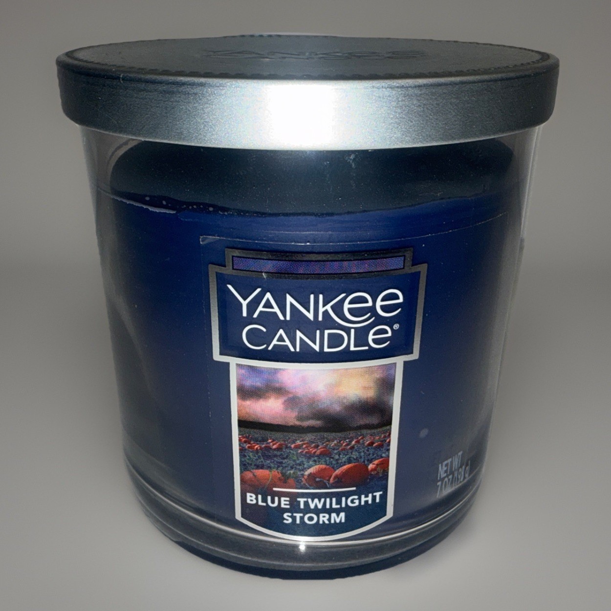Blue Twilight Storm Yankee Candle 7 oz 35-55 Hr Burn Time – Retired – Fast Ship!
