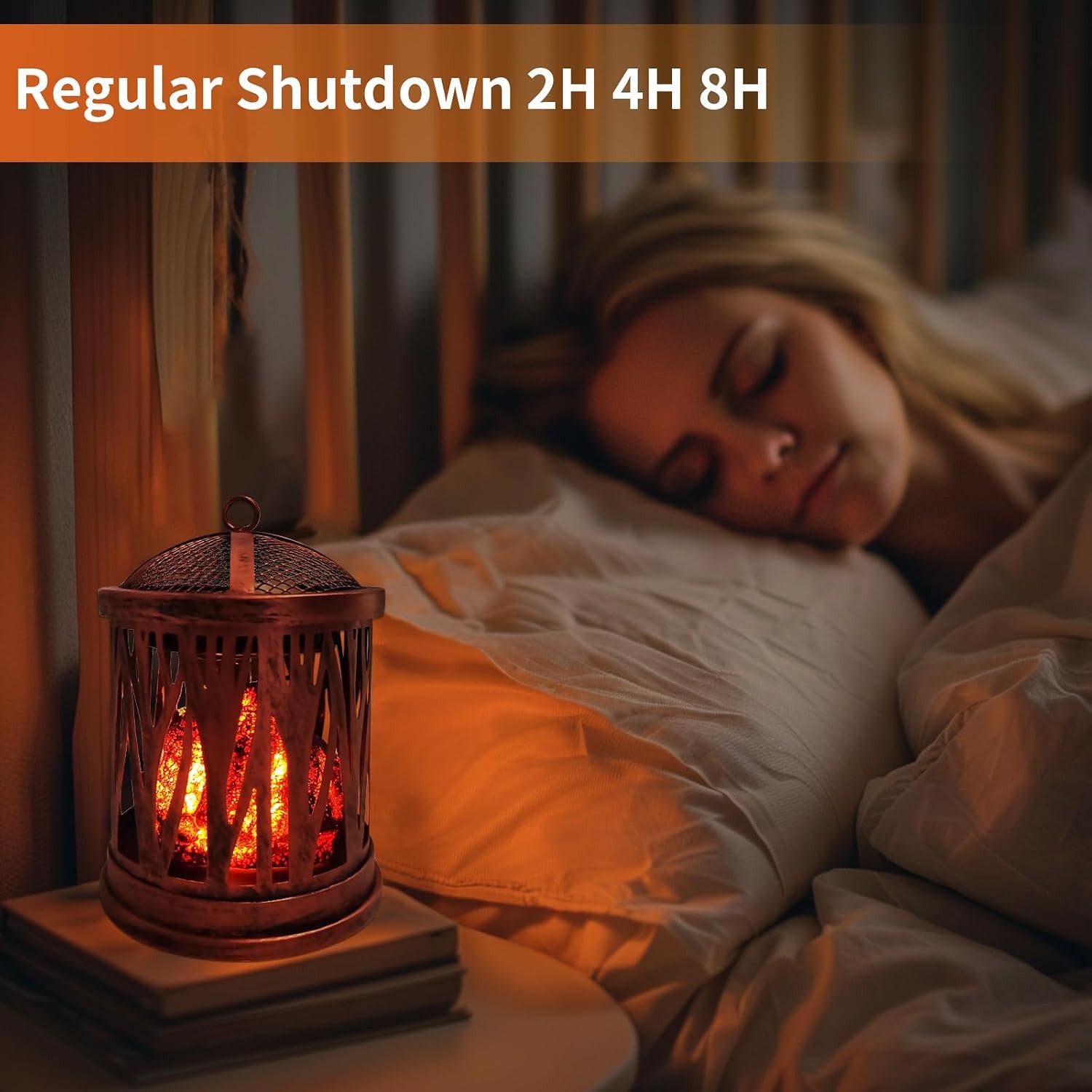 Electric Wax Melt Candle Warmer with Lamp & Timer – Copper Fragrance Lamp