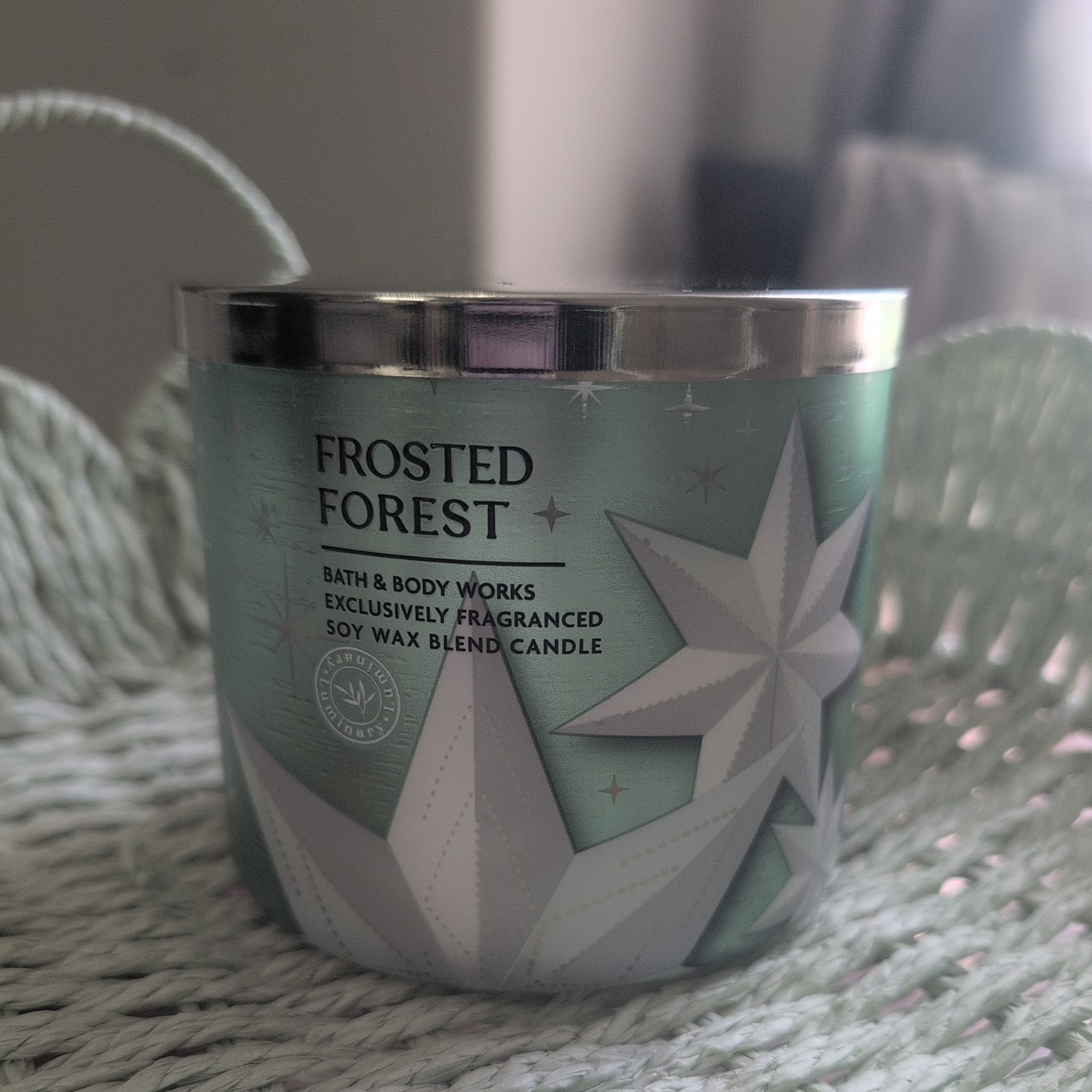 FROSTED FOREST Bath & Body Works 3 Wick Candle 14.5OZ NEW