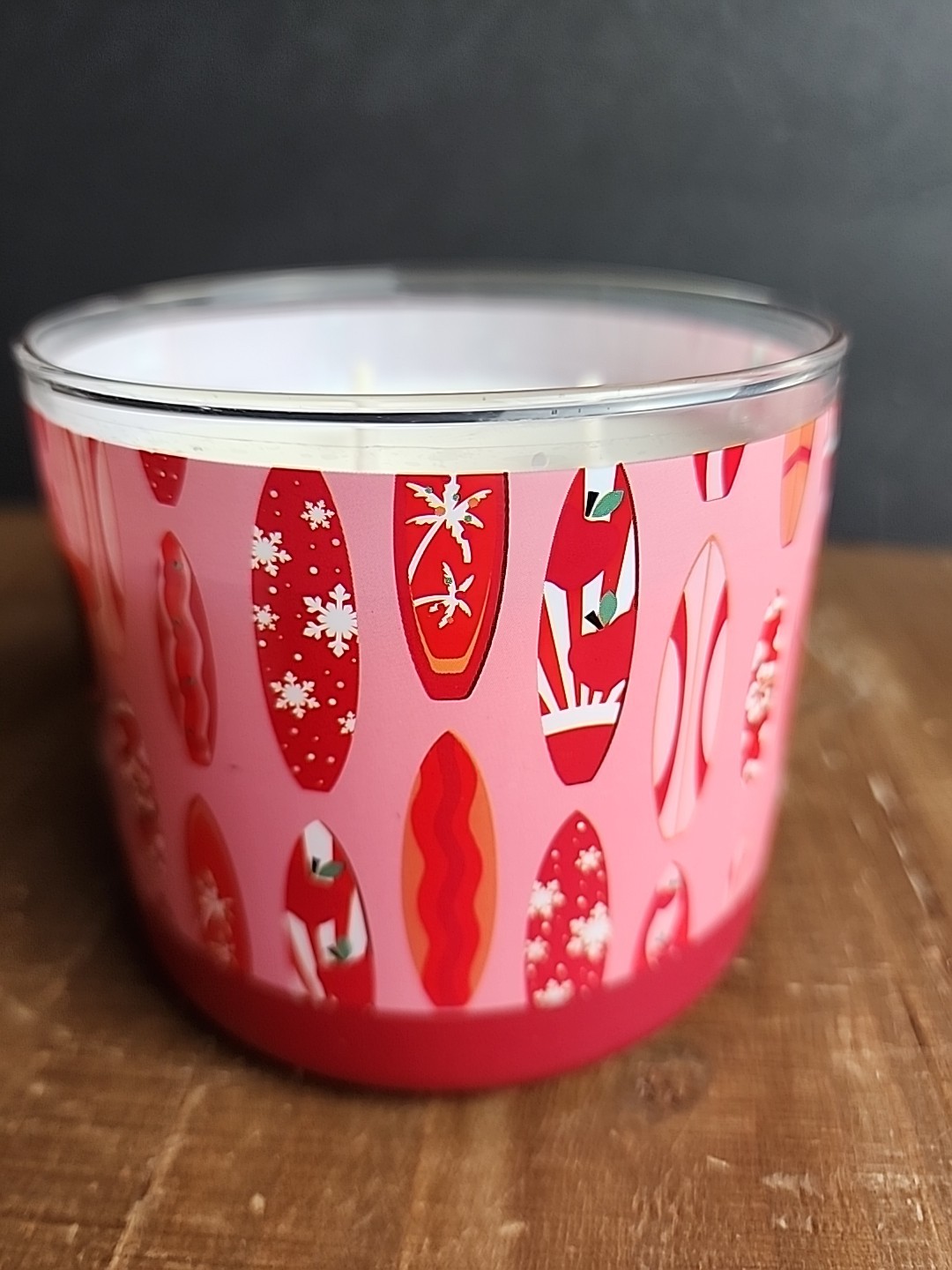 Bath & Body Works WINTER CANDY APPLE 🎅🍎 3 Wick SANDY CLAUS Candle 25-45 HRS