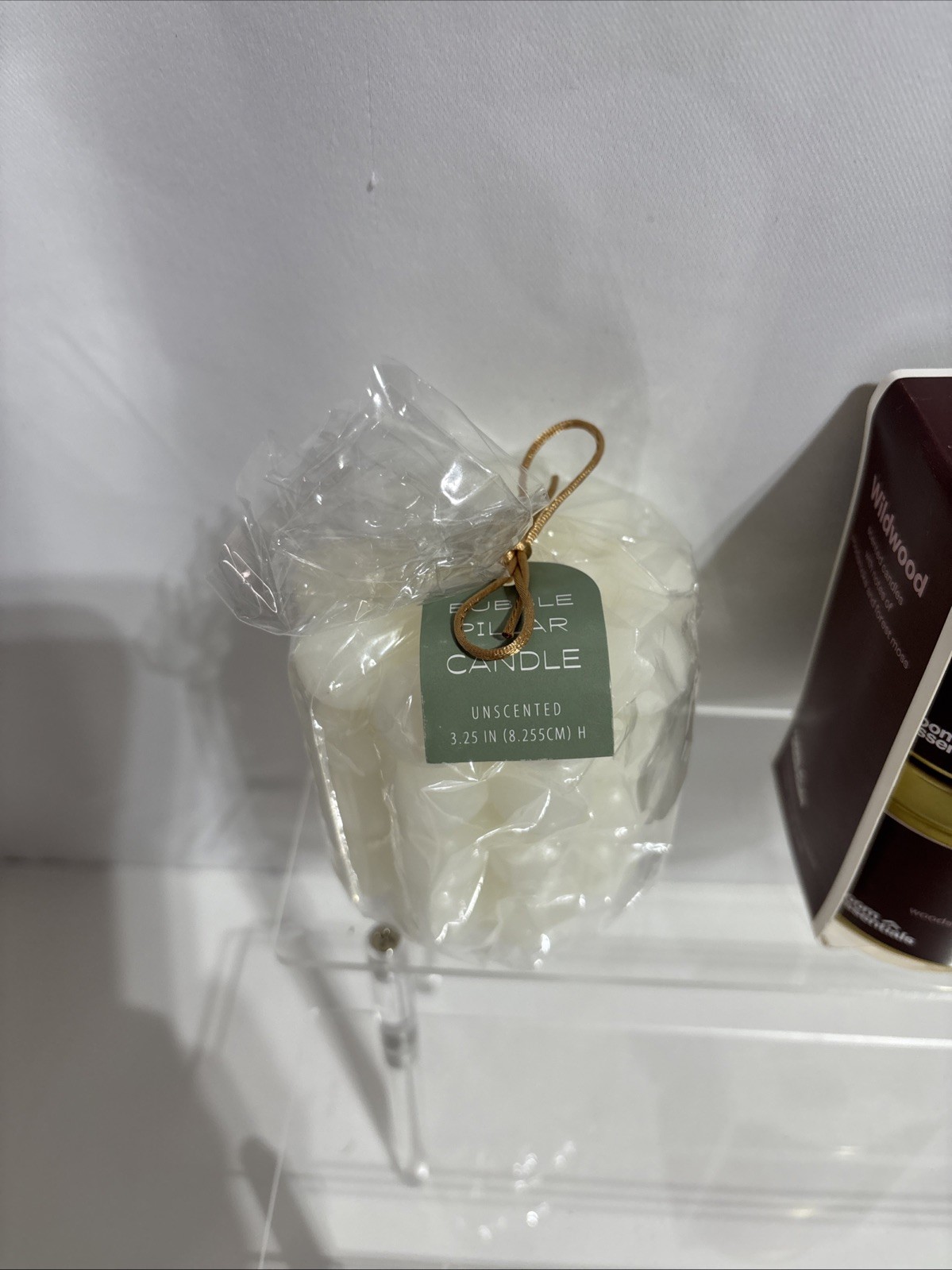 Lot of 4 Candles Room Essentials Wildwood Scented Woodsmoke Forest Moss & Pillar