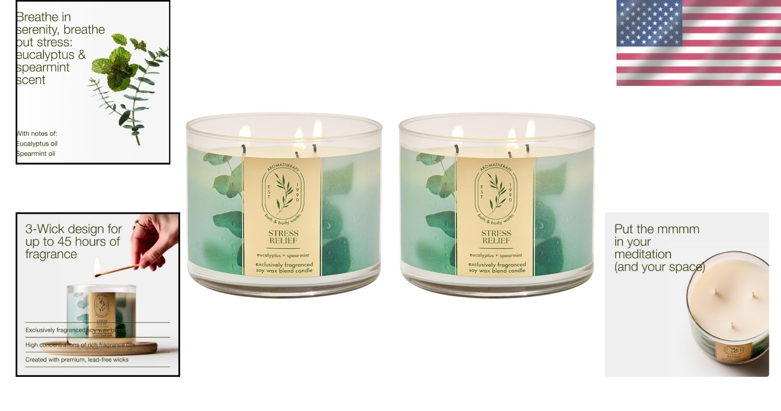 Indulge in Eucalyptus Spearmint 3-Wick Candle – Ultimate Relaxation Gift Set