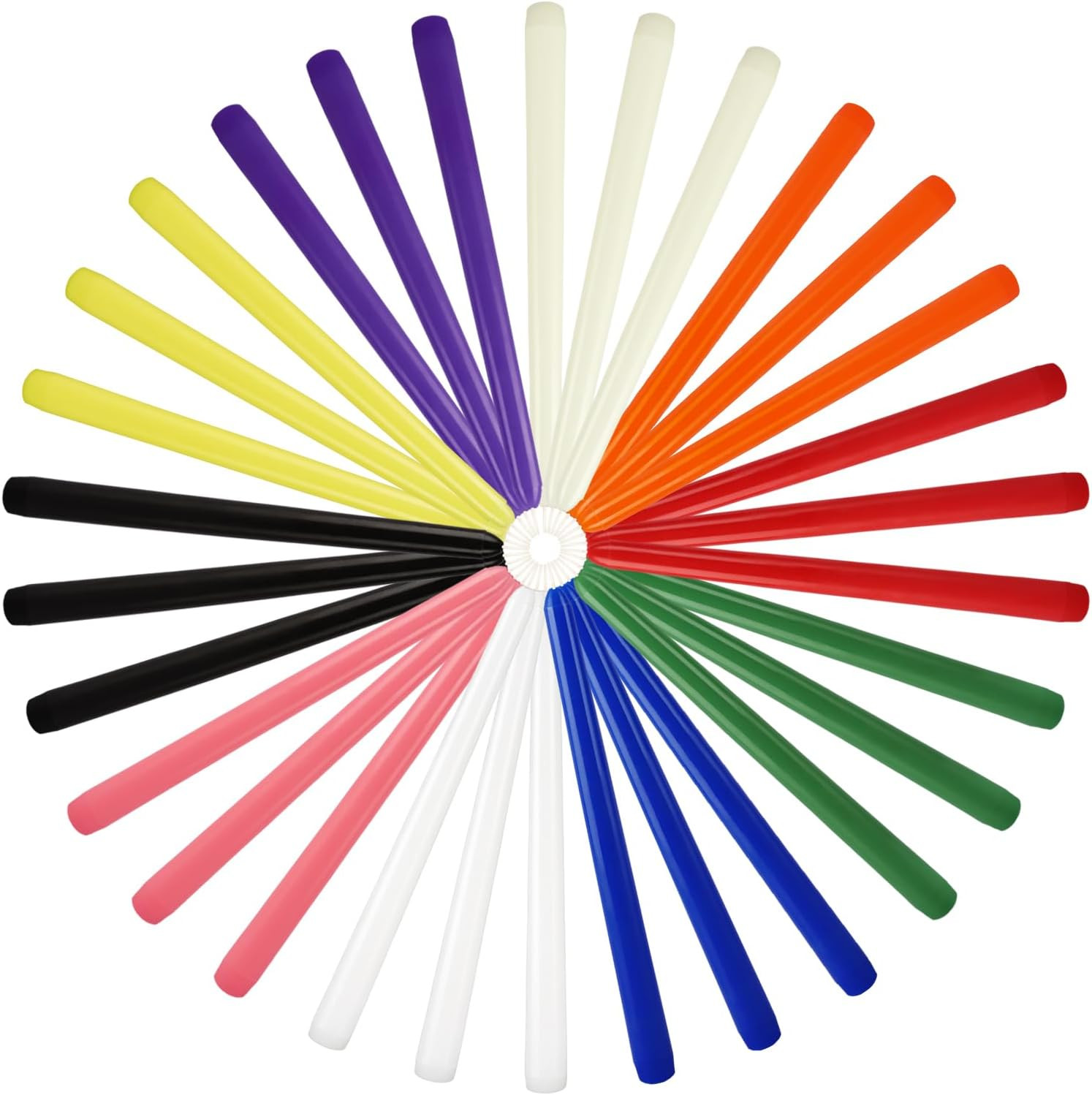 30 Pack 10 Inch Assorted Color Spell Taper Candles –Unscented Dripless,Taper Can