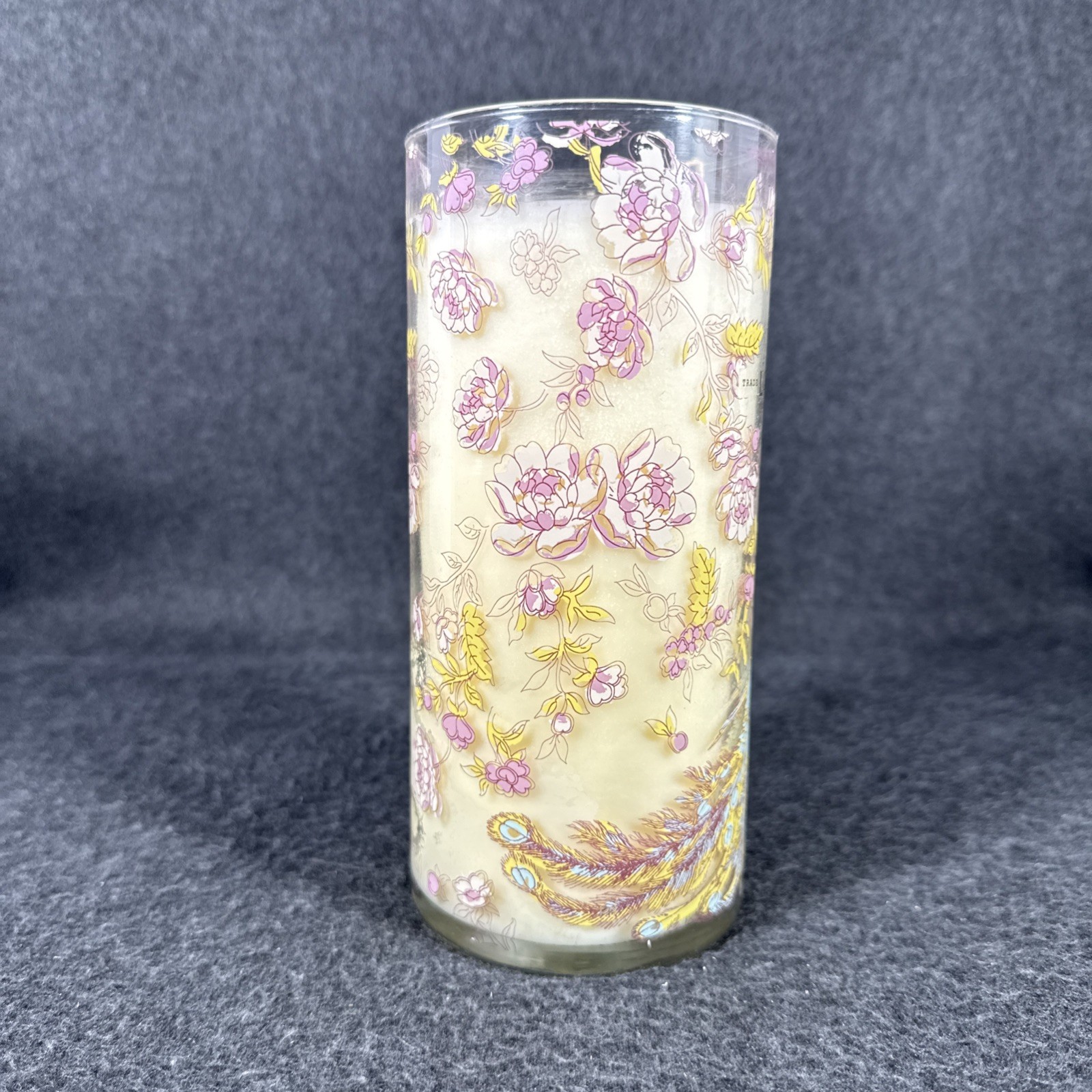 LoLLIA Poppy Nectar No. 036 Luminary Candle Fine Perfumes w/ Crystal NWOB 7.5”