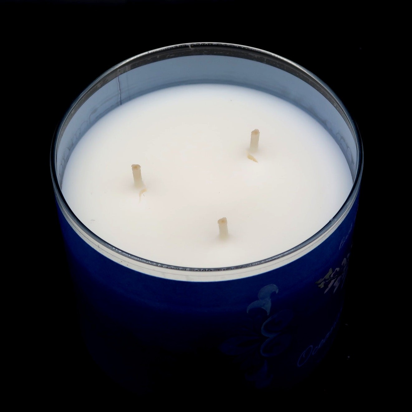 Bath & Body Works Oceanside Lavender 3 Wick Jar Candle 14.5 OZ 25-45 Hrs