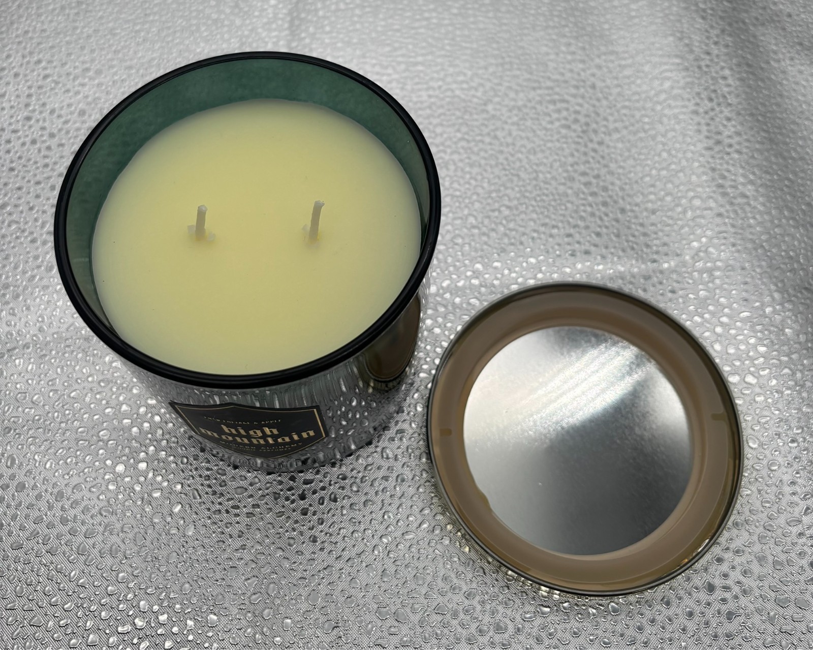 NEW Modern Alchemy High Mountain Candle, Lush Foliage & Apple 2 wick 12.9 oz