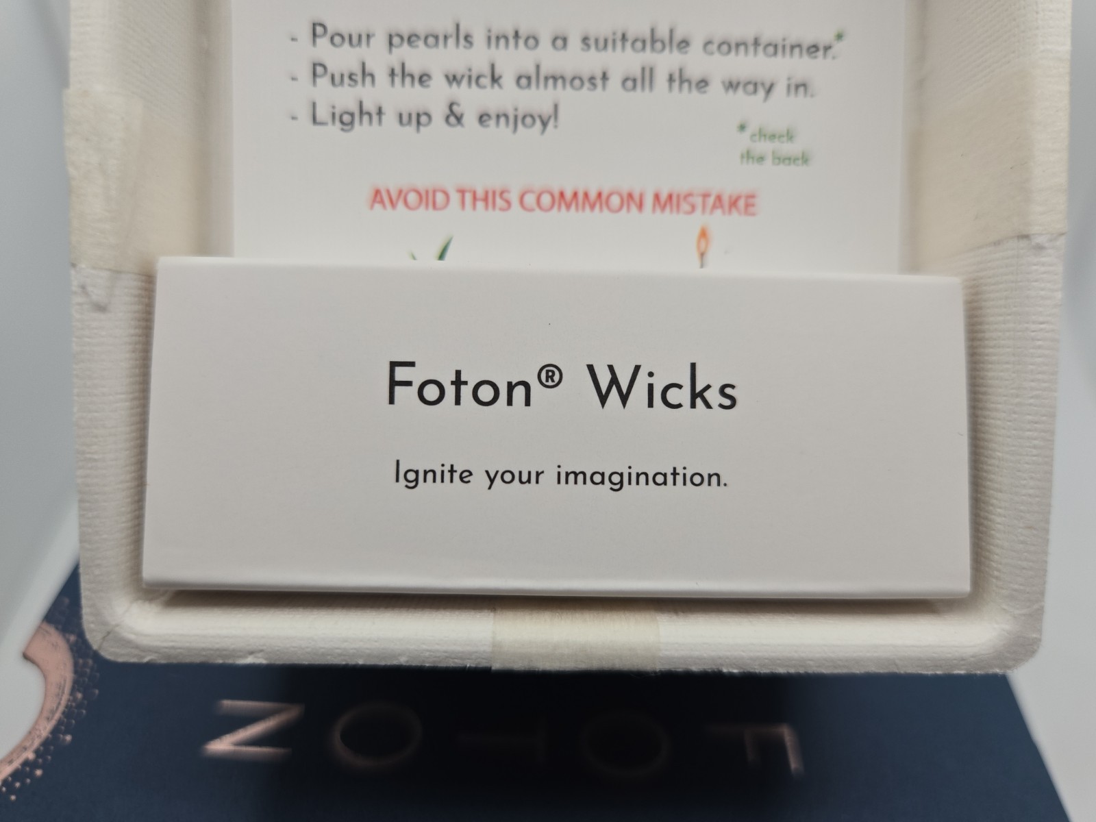 Foton Pearled Candle Sassy Cirtus Citris & Sage w/ 30 Wicks MADE IN USA