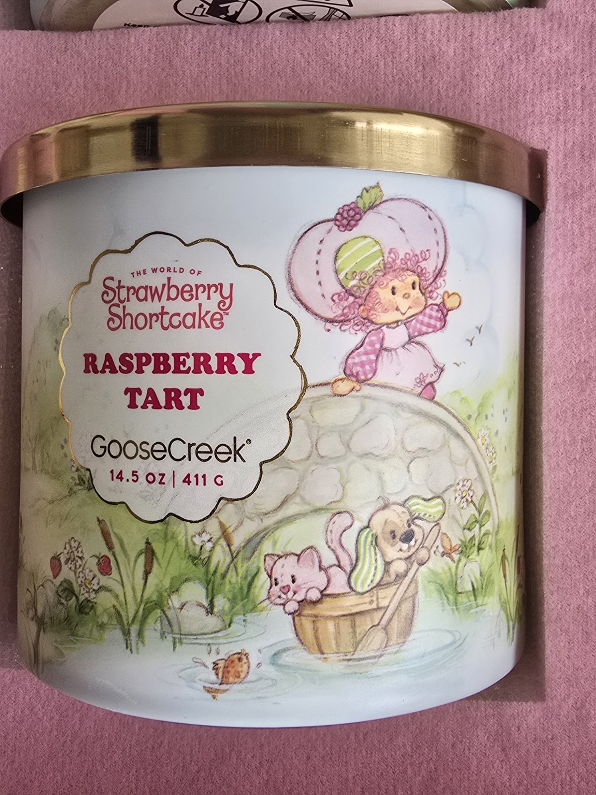 NEW BOX SET /9 Goose Creek STRAWBERRY SHORTCAKE Candles DISCONTINUED LIMITED ED