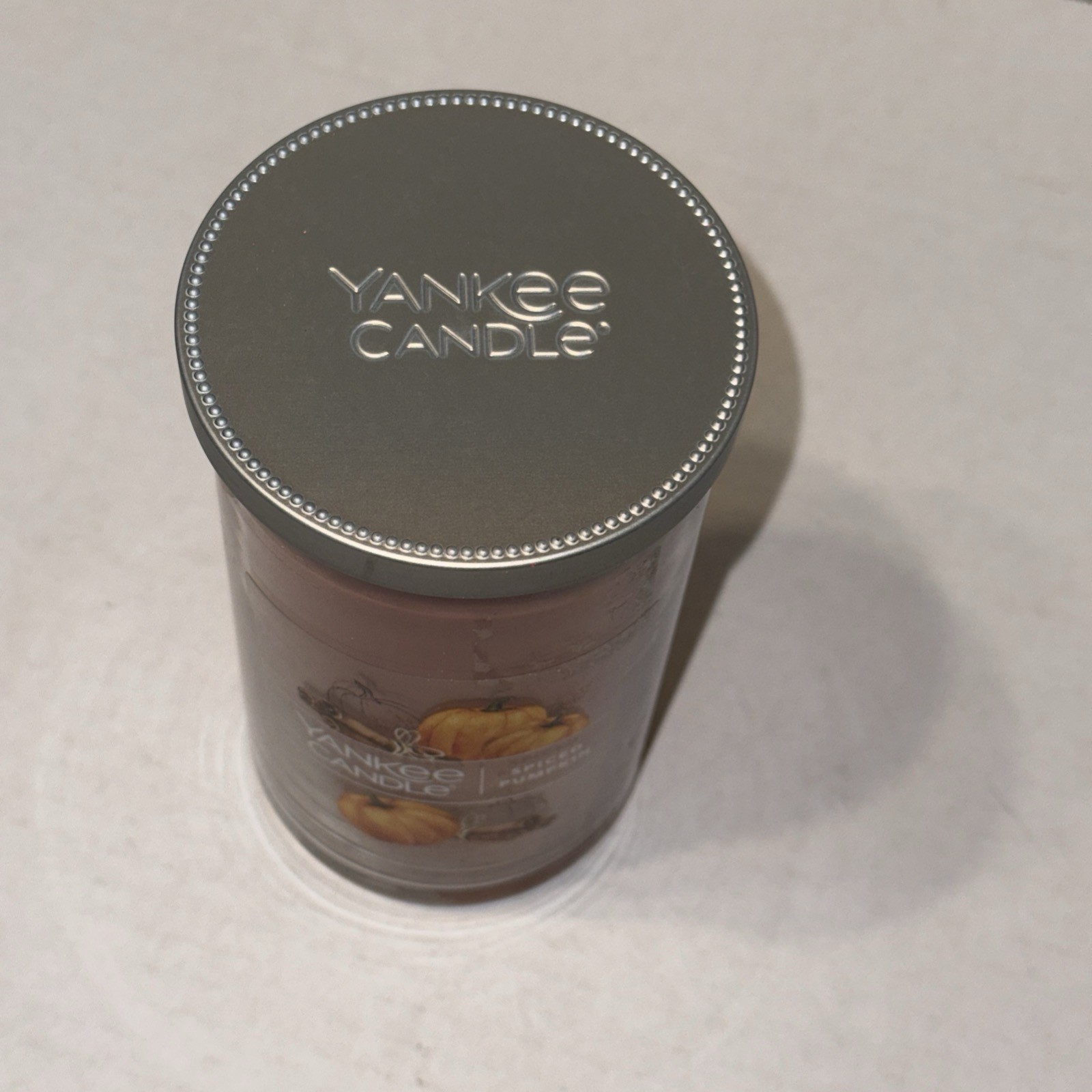 Yankee Candle Spiced Pumpkin 1-wick Candle 14.25oz NEW