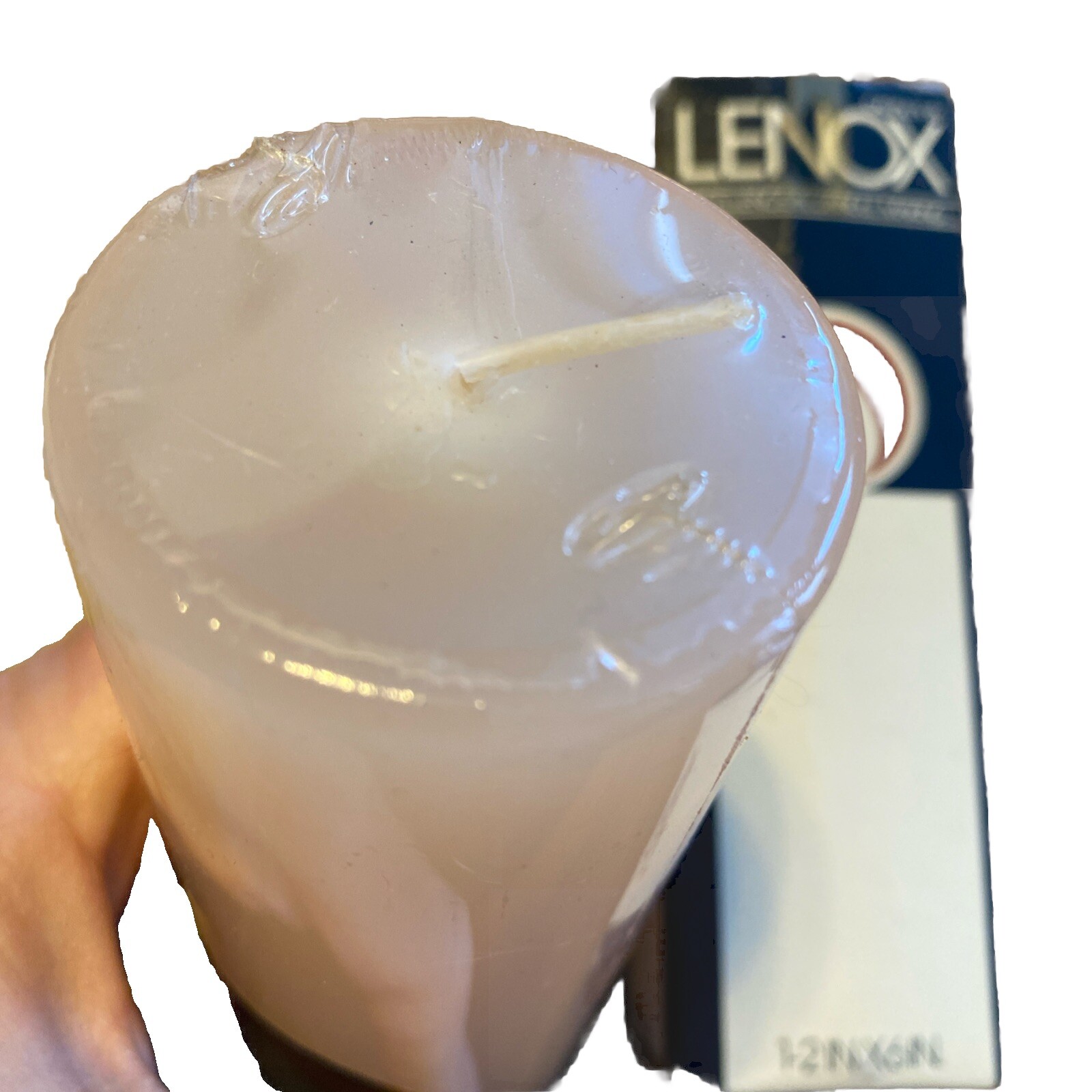 VINTAGE NEW AND SEALED 1978 [ LENOX ] 1-2 IN X 6IN COLUMN CANDLE~~Tuberose
