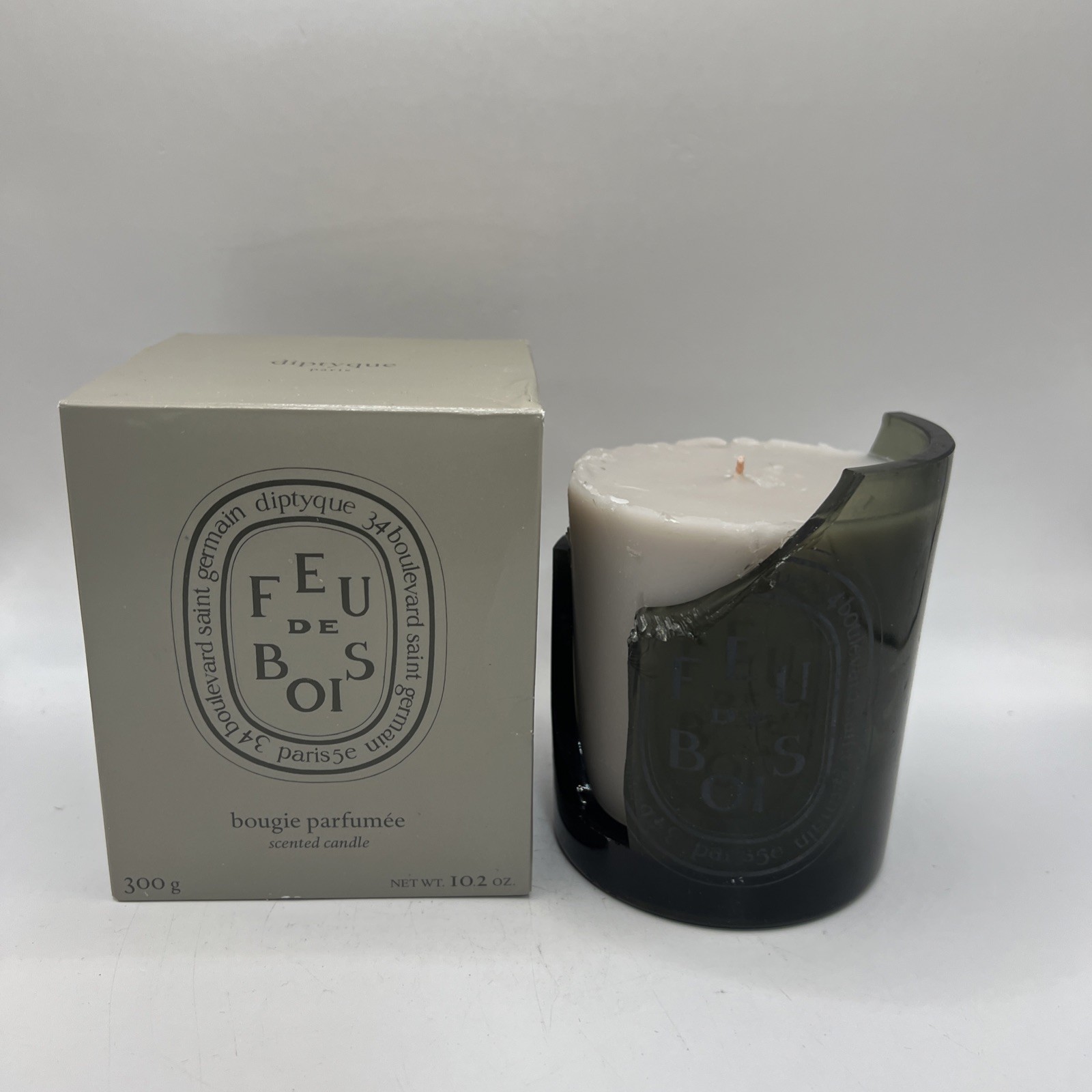 Diptyque Feu de Bois Red Label Scented Candle 10.2oz 300g Luxury Home