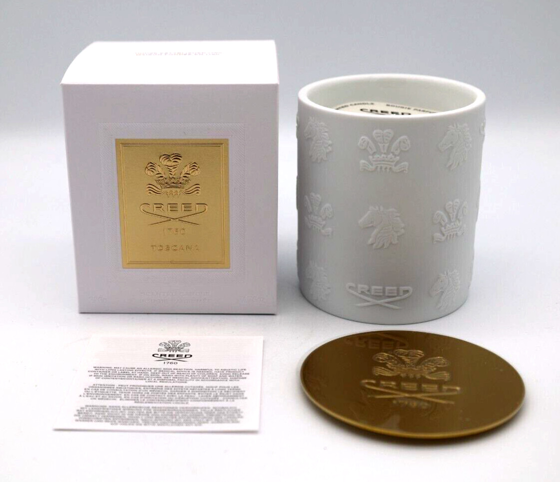 Creed Bougie Parfumee Toscana Candle 220g / 7.76oz Authentic by Finescents