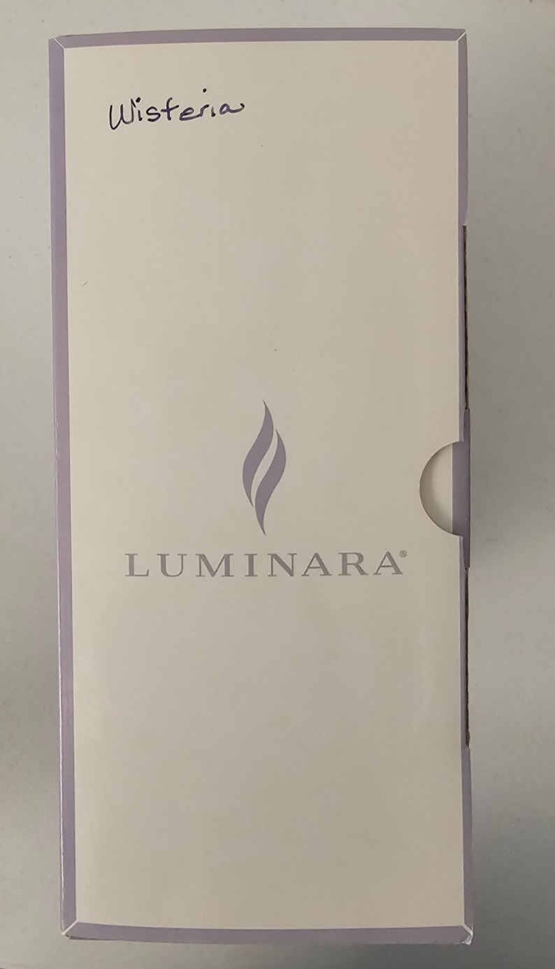 Luminara Wisteria 3 Pillar Candle Set Remote Control 4.5, 5.5 & 6.5″ X 3″