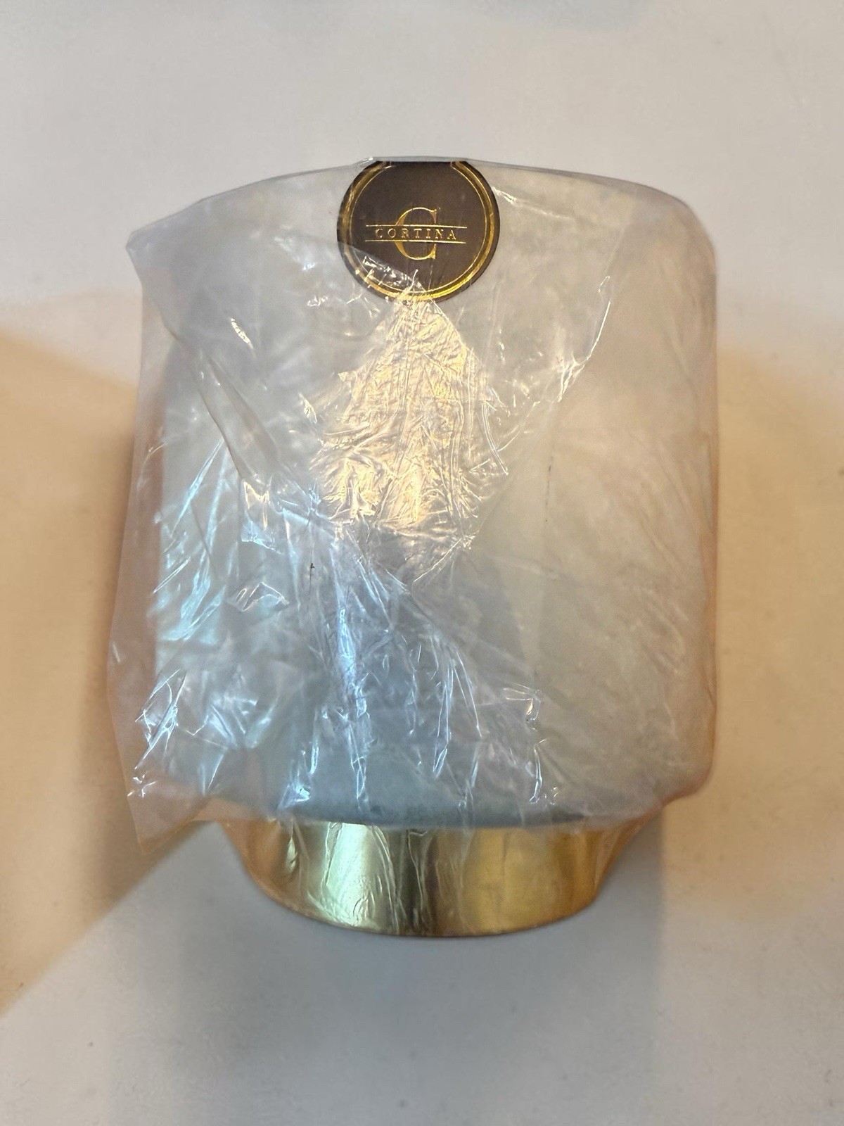 Cortina Candle Tobacco Flower Scented Candle 48 Oz. Medium 120 Hours Burn New