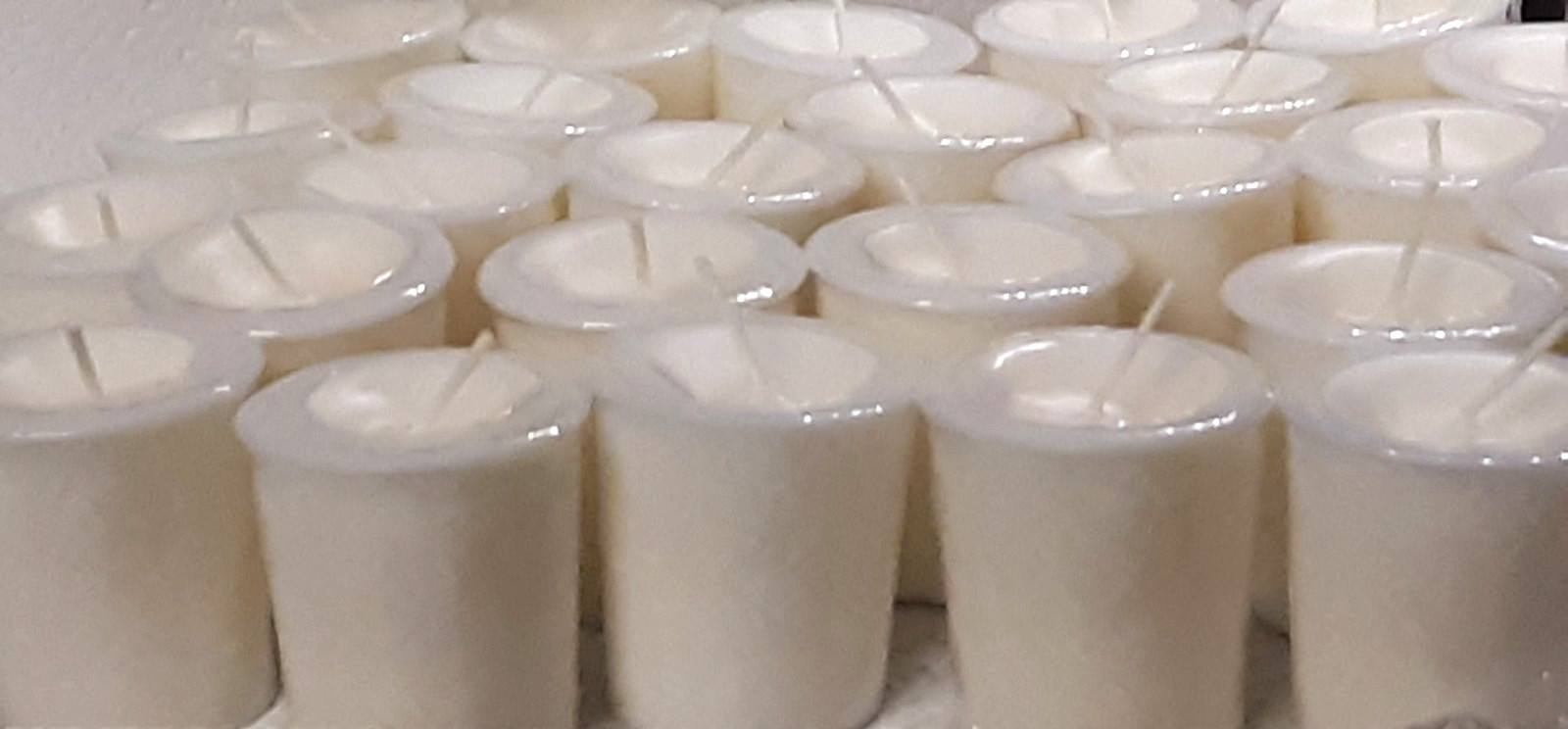 12 Unscented 2 oz soy votives No added Fragrance oil Hand poured prayer candles