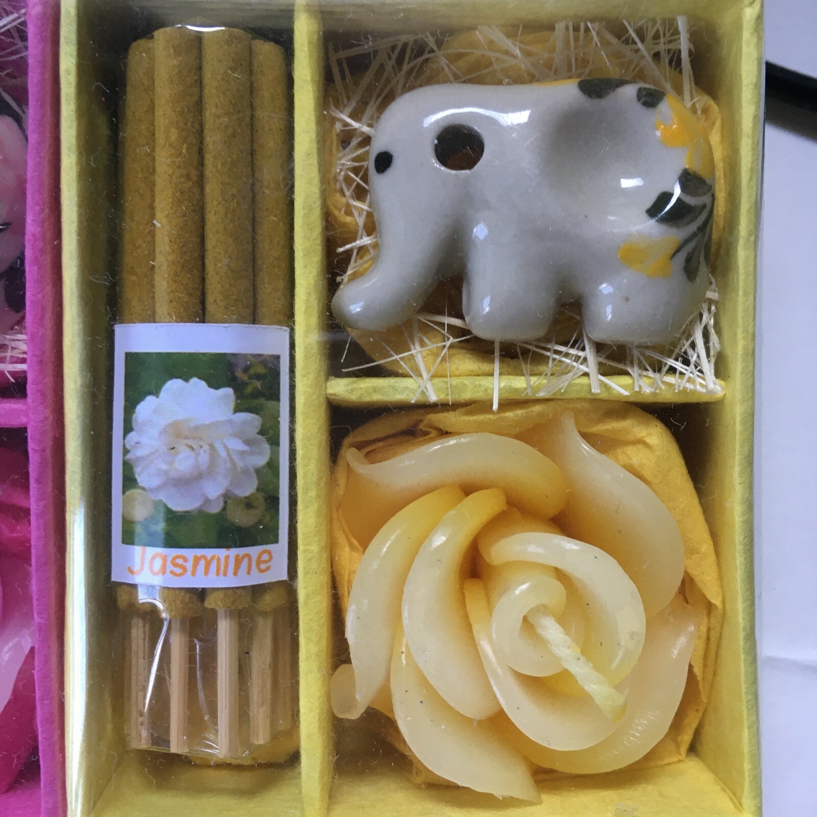 12 Pcs Incense Sticks Burn Candle Thai Aroma Spa Relax Handmade Gift