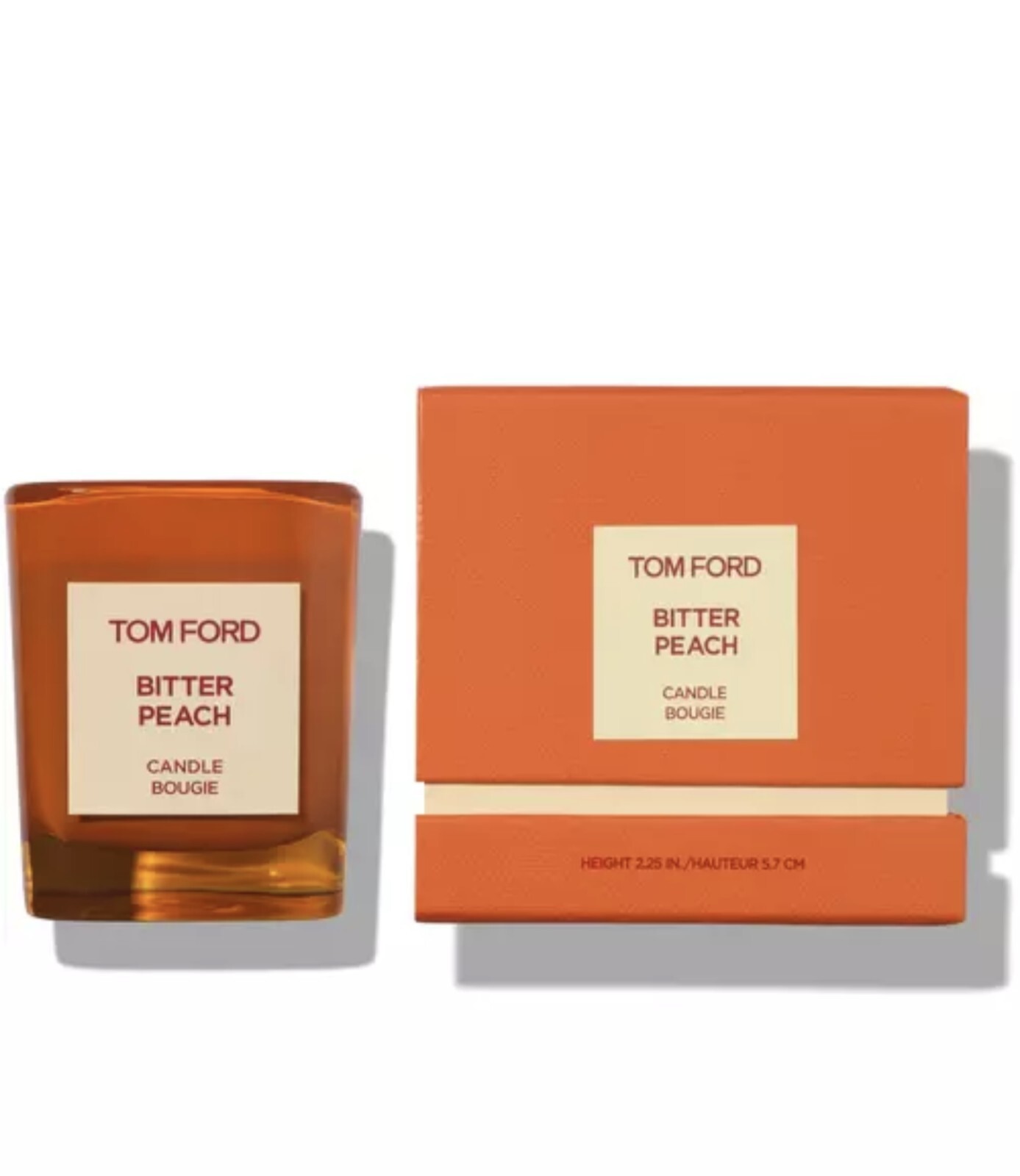 Tom Ford Candle ~ Bitter Peach ~ Height 2.25 /5.7cm~ New Sealed 🎁