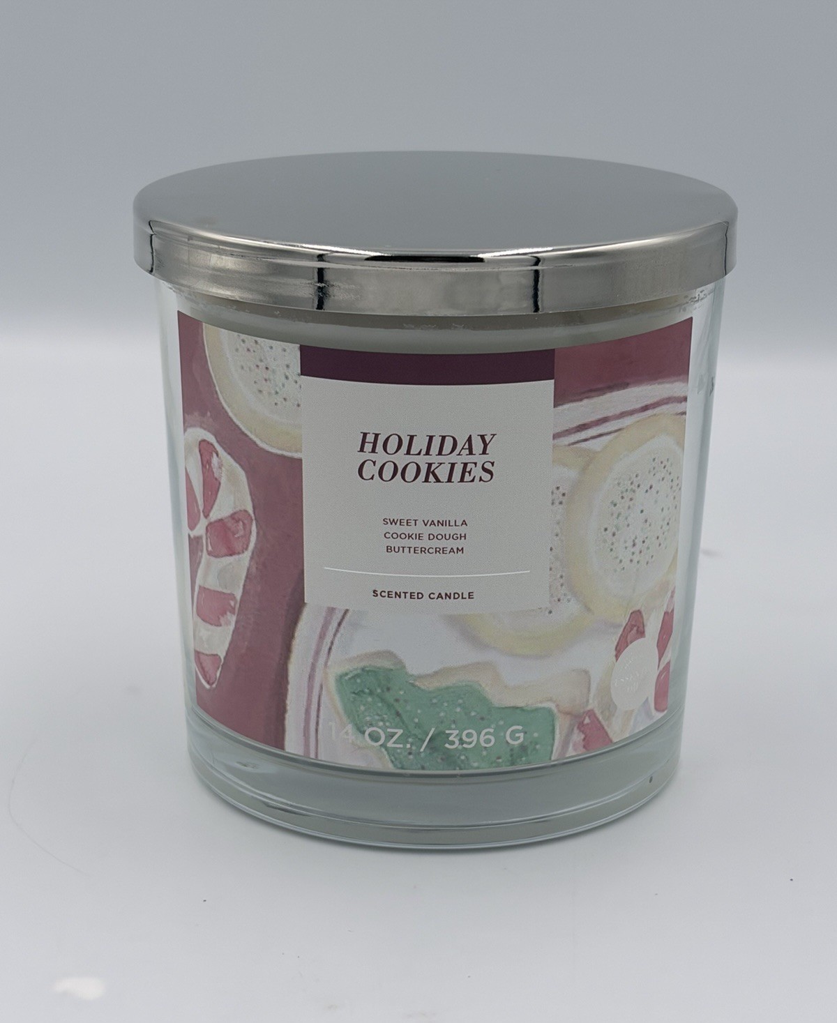 Sonoma 14oz Scented Holiday Vanilla Cookie Dough Buttery Christmas Decor Aroma