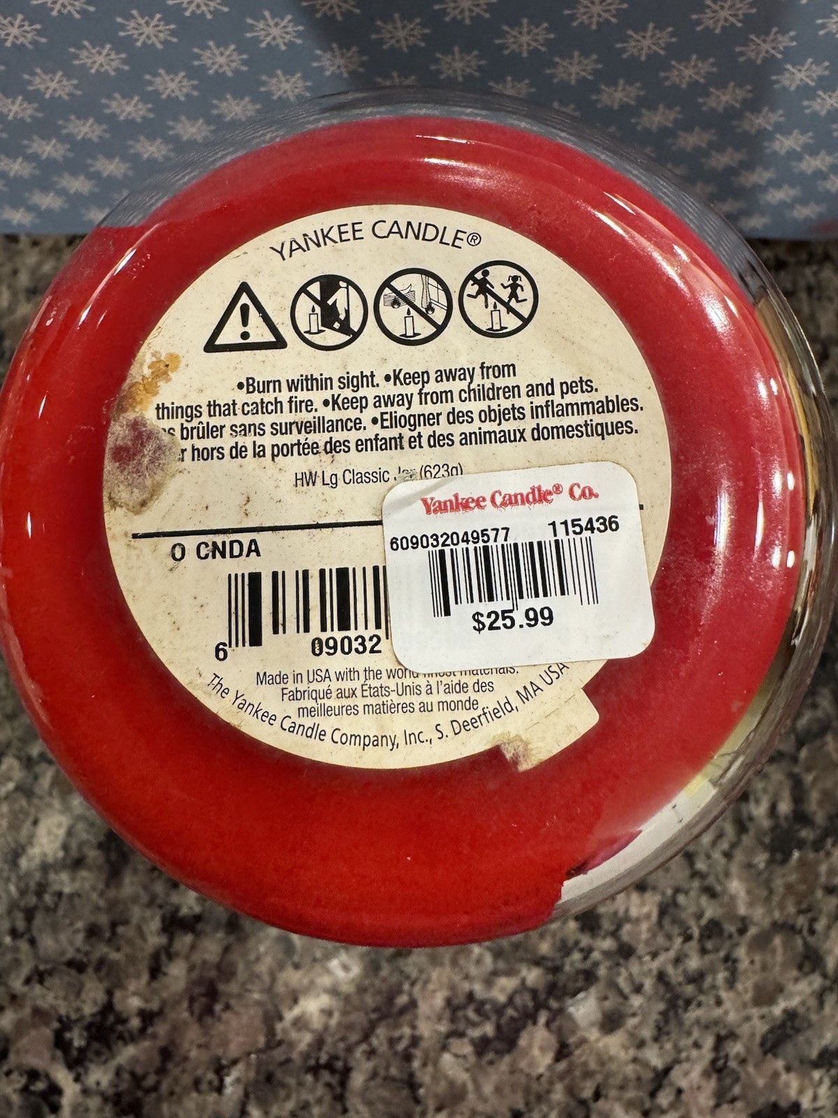 EXTREMELY RARE O CANADA! YANKEE CANDLE! COLLECTOR’S EDITION! ONLY 1 OTHER!