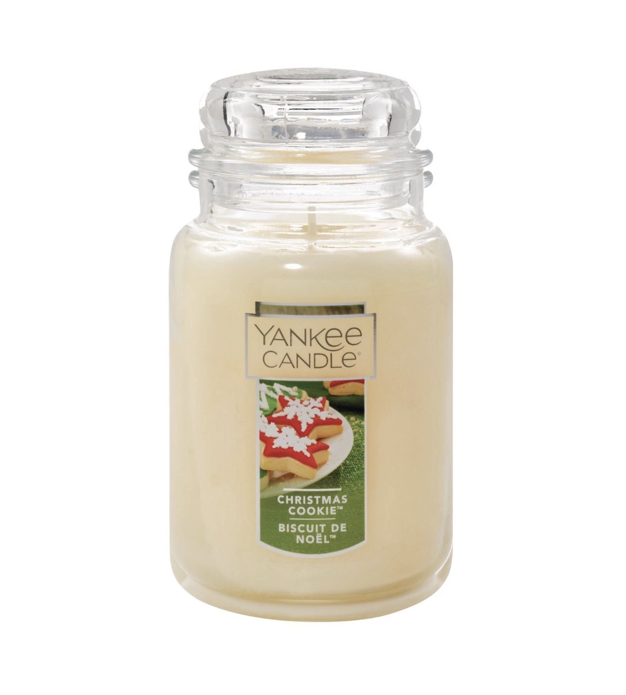 Yankee Candle Christmas Cookie Original Large Jar Candle, 22-oz
