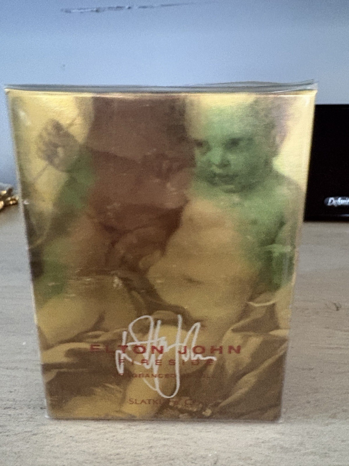 Elton John Fireside Fragrance Candle Slatkin And Co. 10 Oz New Sealed