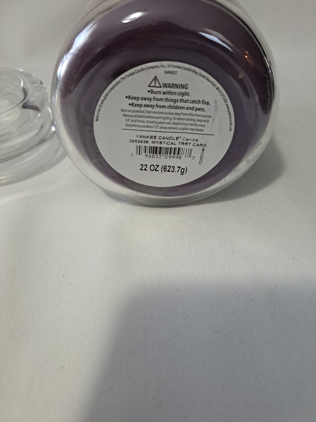 Yankee Candle Mystical Tarot Card Large Jar – NEW