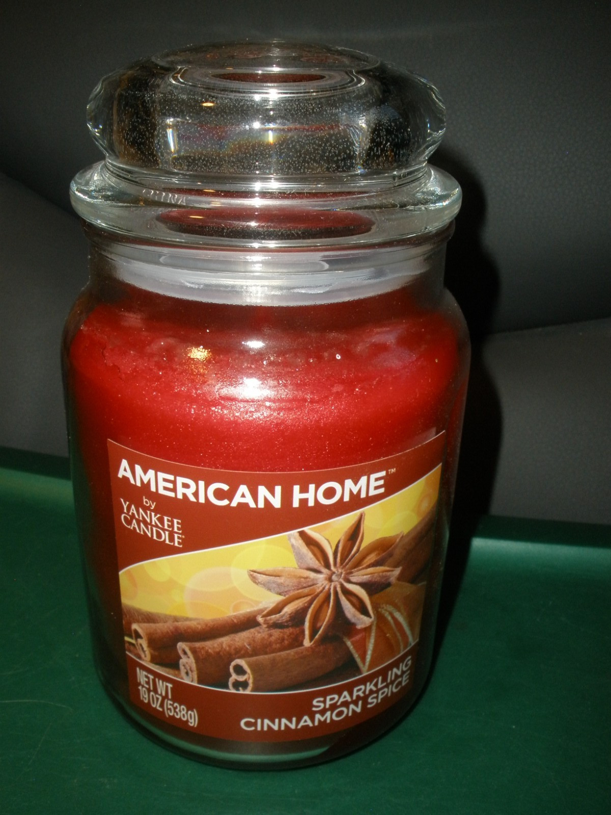 NEW American Home by Yankee Candle 19 oz Sparkling Cinnamon Spice Candle