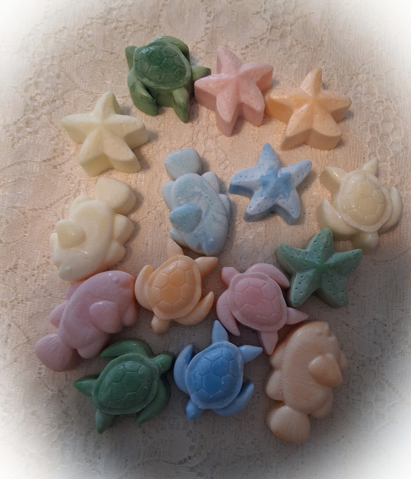Soy Wax melts~ tarts~Sea Life shaped mix~ CHOICE~ 4 oz~ FREE ship~190+ scents