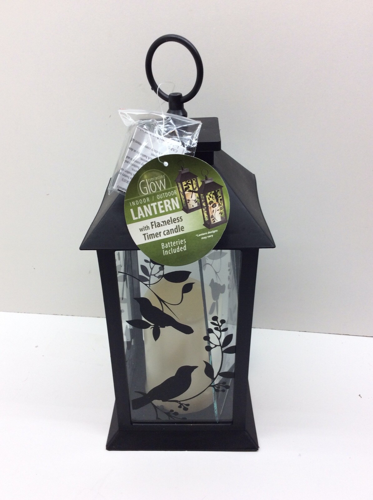 Everlasting Glow Indoor Outdoor Candle Lantern Flameless Led with Timer