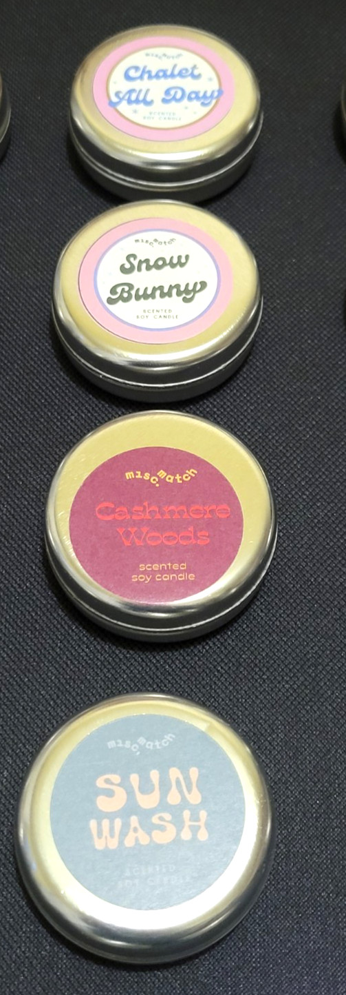 Misc Match Wickless Candles Lot of 19 Assorted Scents NEW