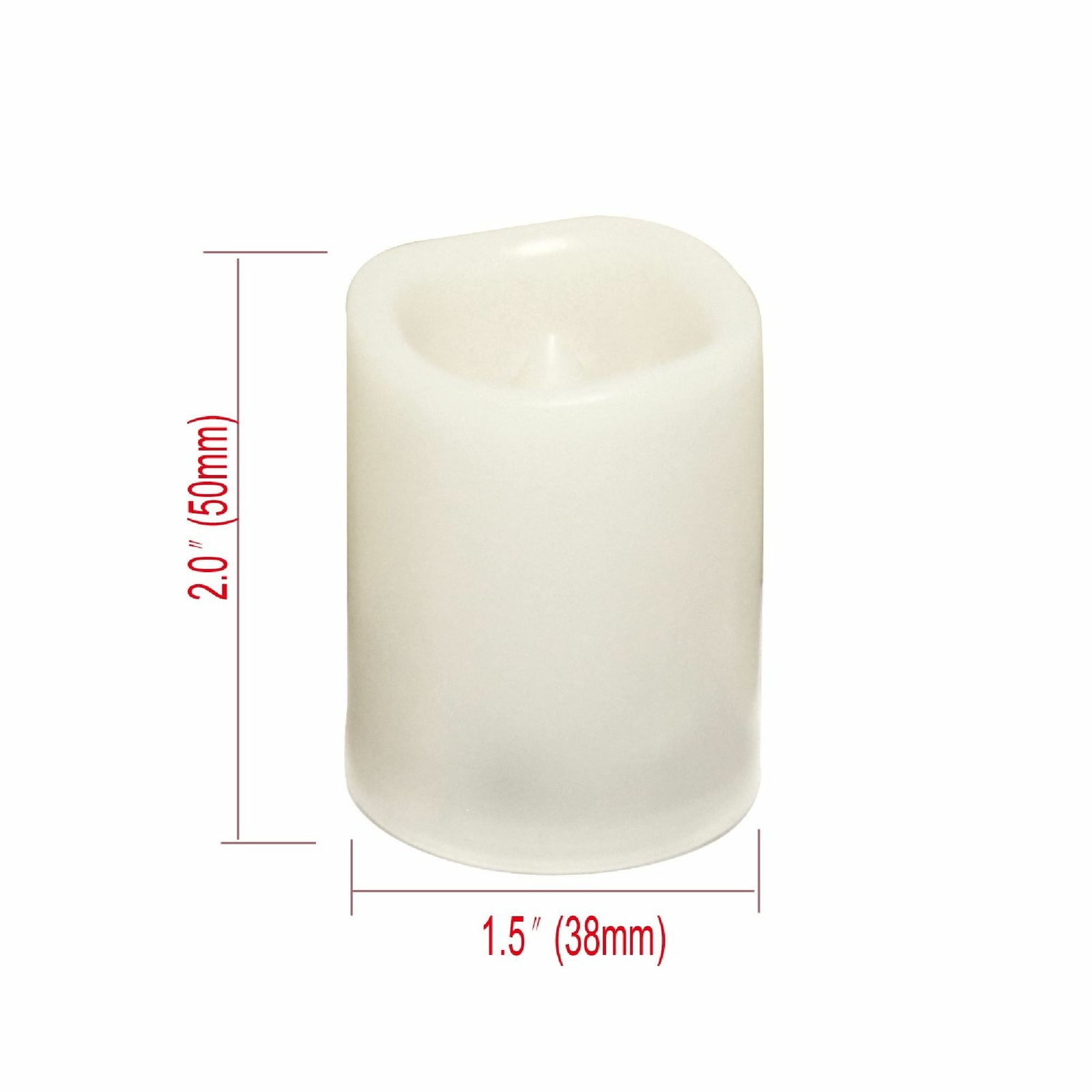 Candle Choice 6 PCS Premium Flameless Candles with Timer, LED Votive, Batte