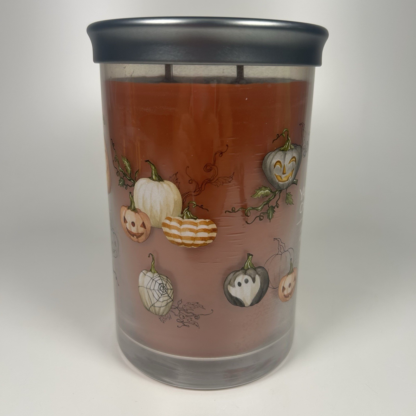 Yankee Candle JACK O’ LANTERN 20 oz Tumbler Candle Halloween Pumpkins Retired