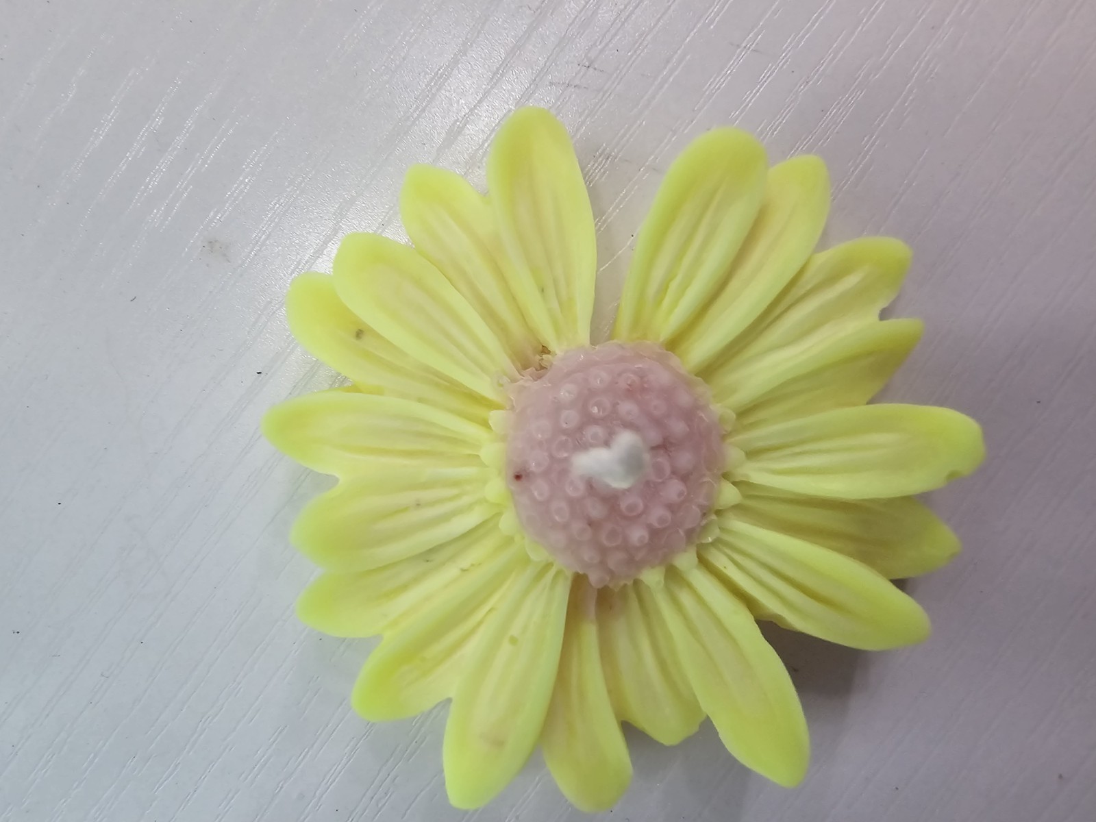 Unscented 3″ Floating Sun Flower Candles – Yellow, Set of 2. TB57