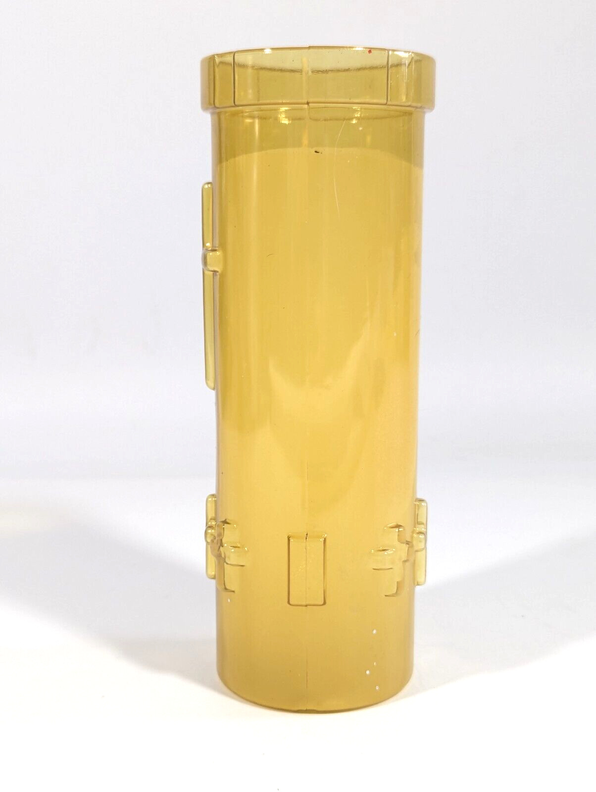 Emkay 7 Day Devotional Church Sanctuary Candle Yellow Plastic #13221 8″
