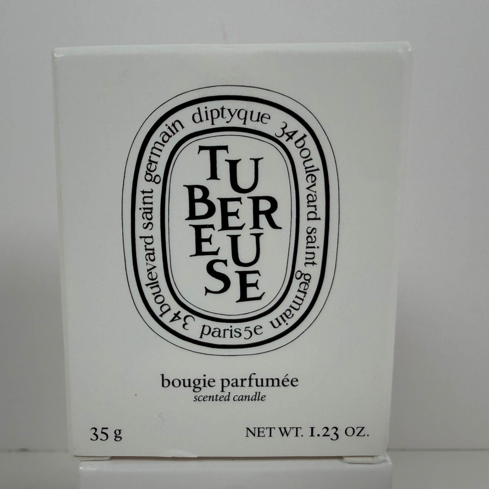 Diptyque Mini Candle Set of 3 Baies, Tubereuse, Roses 35g Each New Unburned
