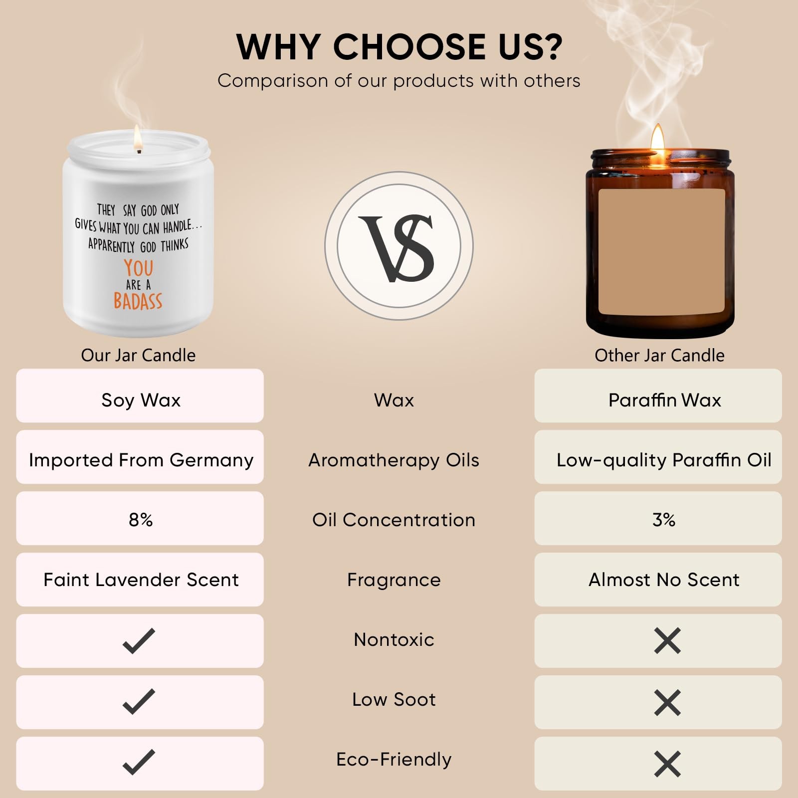 Get Well Candle Gifts For Women Funny Cancer After Surgery Encouragement