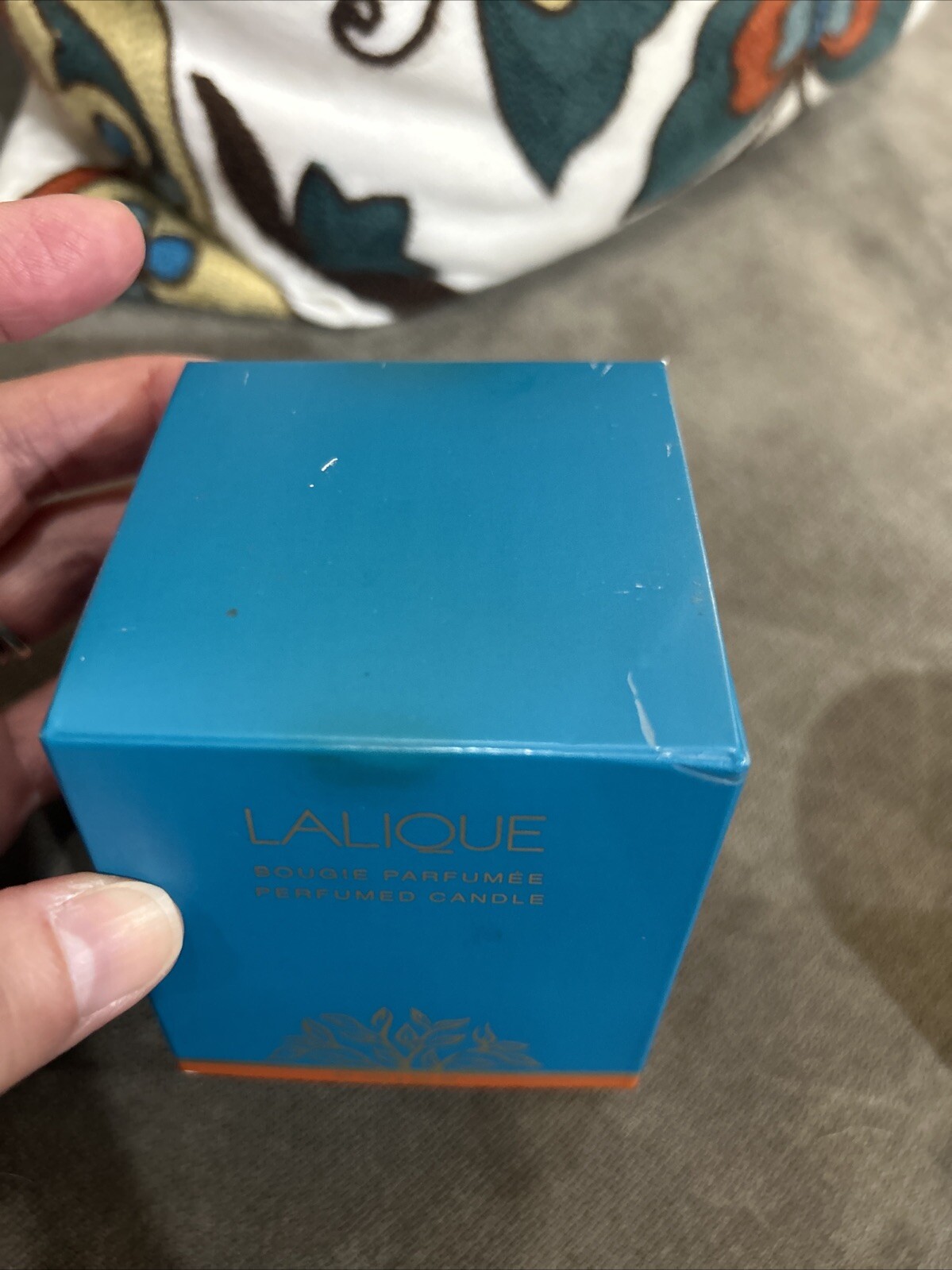 Lalique Bougie Parfumee Perfumed Candle – 5.0 oz. 150g Made In France