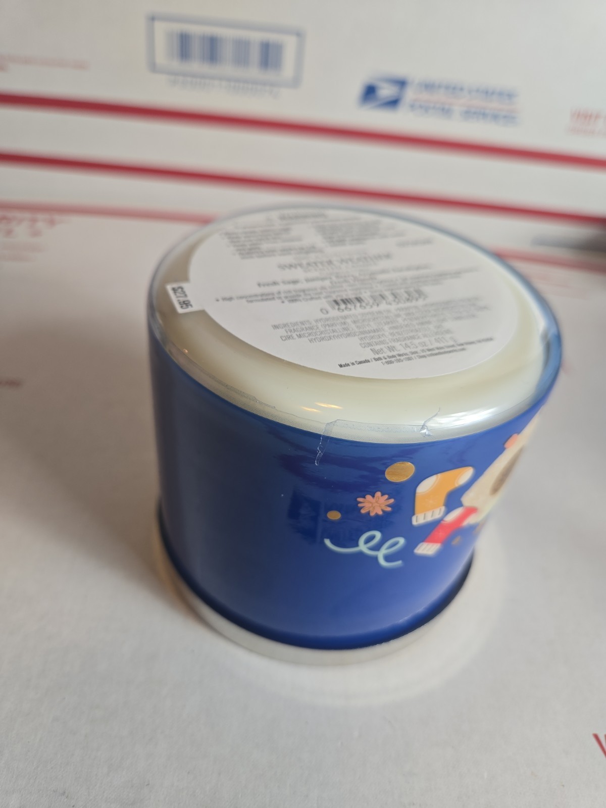 Bath & Body Works SWEATER WEATHER Scented 3 Wick CANDLE 25-45 Hrs NEW