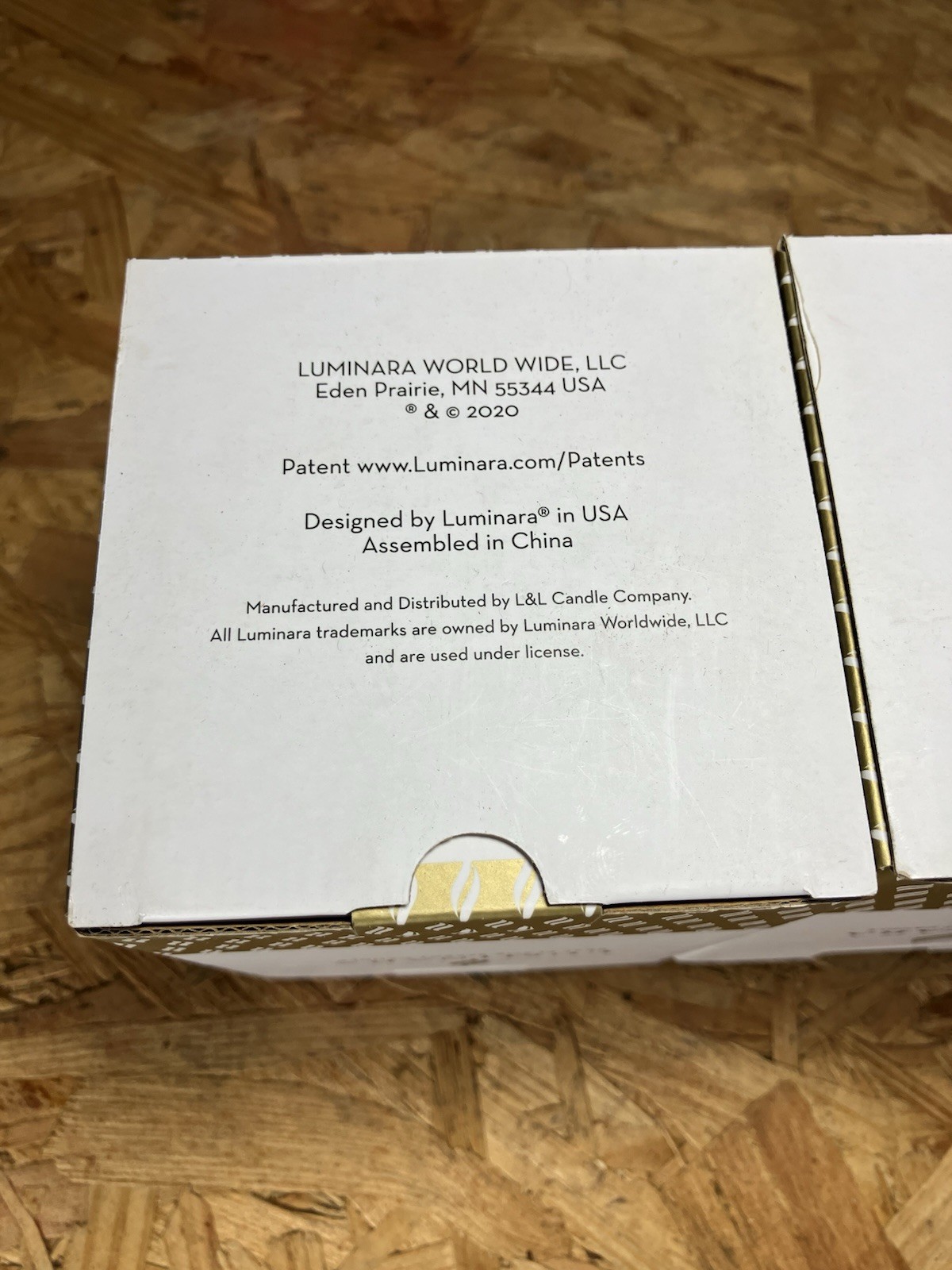 Luminara LU5401 Set of 6 Gray Assorted Pillars 3 sizes Grey – New in Box