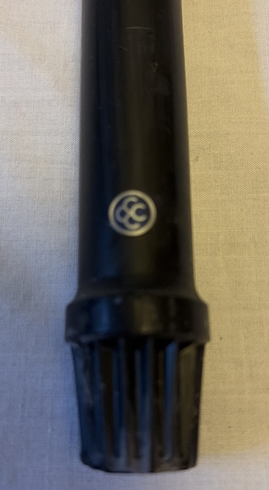 Colonial Candle Company 12” Classic Black Tapers-Halloween-Set 6-Cotton Wick-USA