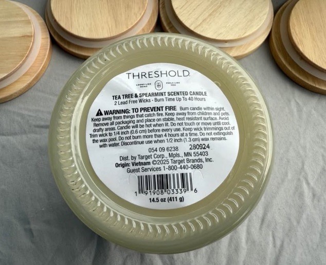 Threshold Tea Tree + Spearmint Candle 14.5oz